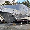 2015 boat covered for winter 2 by lake of the woods