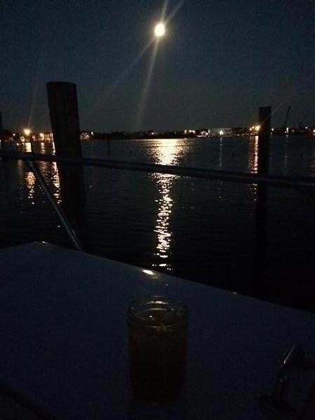 Moonrise on the Barnegat bay