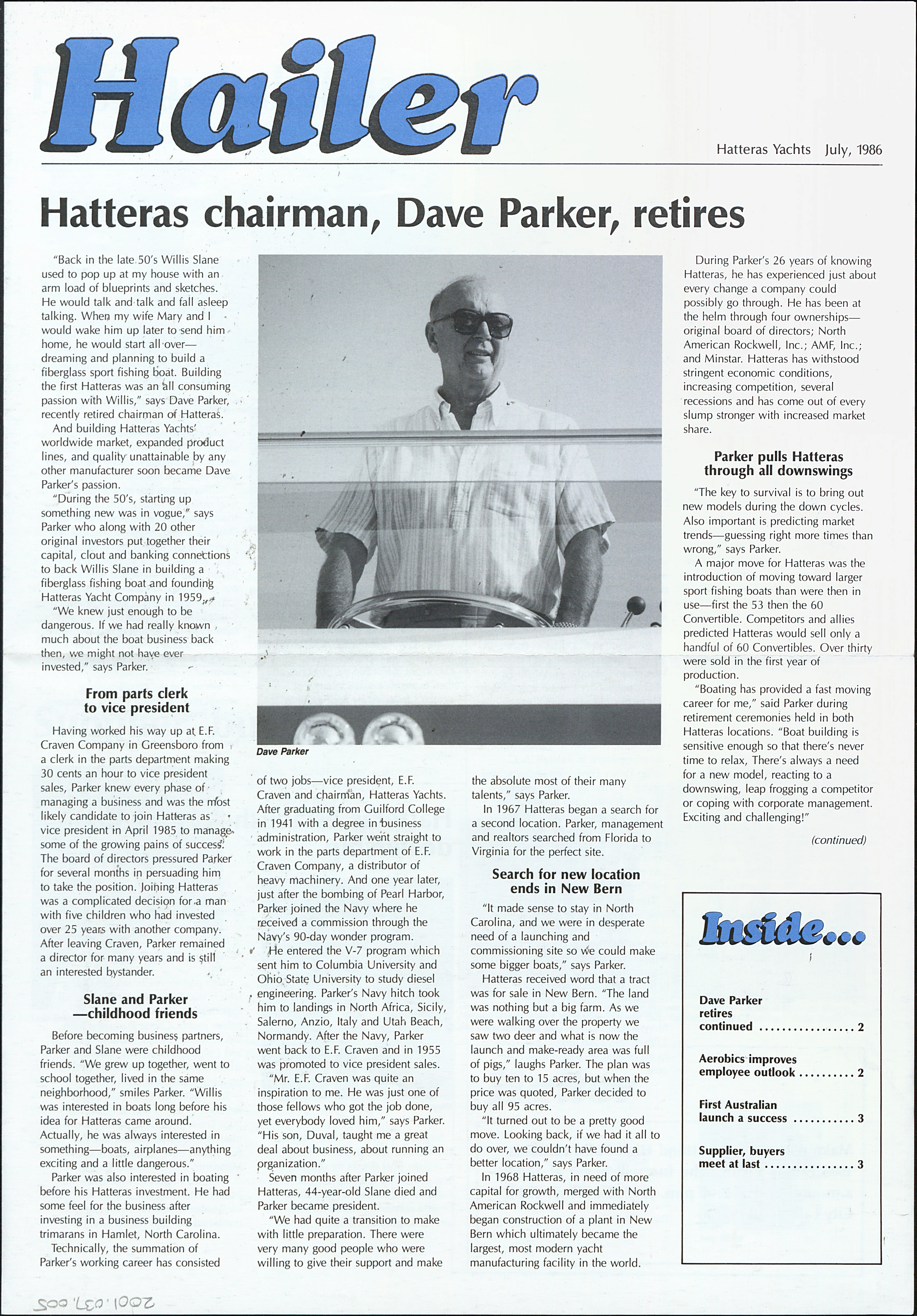 Resource 'Hatteras Hailer Employee Newsletter'