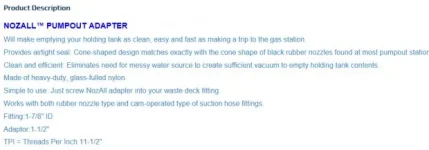 Description 1 7-8 Outlet Waste Nozzle 1 1-2 Adapter.webp