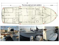 Hatteras 43dc cleats.webp