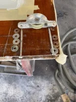 Pilot House Door Roller Removed with Washers and Screws 01.webp