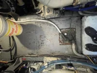 Hatteras floor water tank.webp