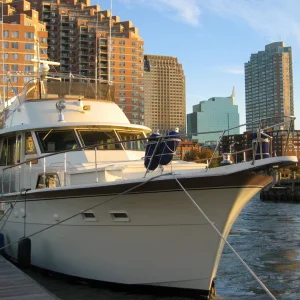 Brigadoon at Liberty Landing Marina NY Harbor