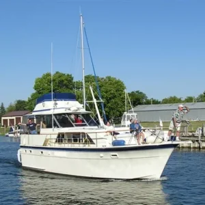 Cheboygan River at Dock