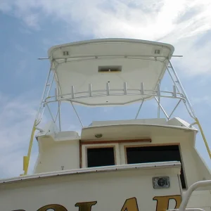new  hard top aft