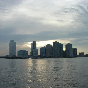 Jersy City near Morris Canal
