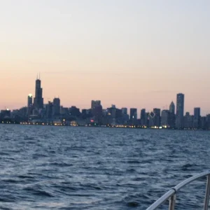 Chicago Skyline at dusk