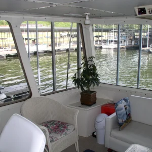 Upper Salon/Pilothouse, "Nancy Cay"
