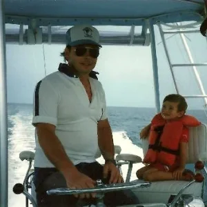 coming back from Walkers Cay labor day 1983