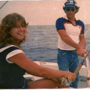 The future bosslady this one passed the seasick test