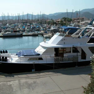 Diamond on Marmaris harbour Turkey