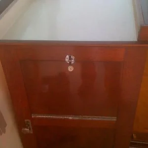 Refinished Door/New Screen