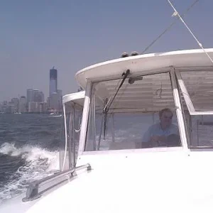 Lower Manhattan Freedom Tower in background