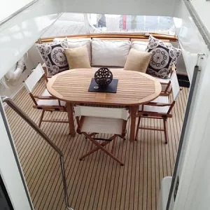 Aft deck from bridge