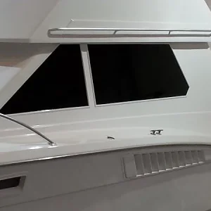 New windows and engine room vents at Slane