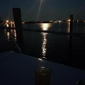 Moonrise on the Barnegat bay