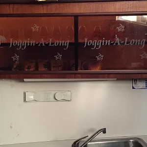 2016 new glass doors back lighted