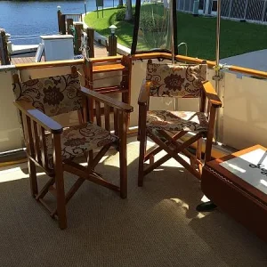 2016 Recovered deck chairs