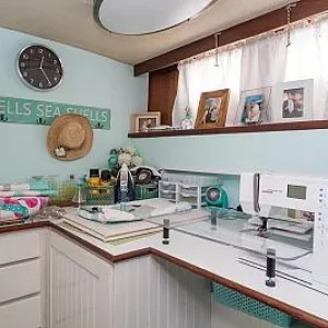 The admiral's sewing room