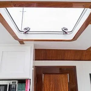 New hatch in galley