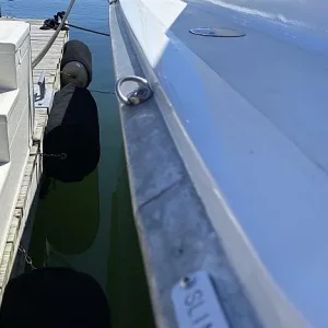 Rub rail fender attachment points Wichard