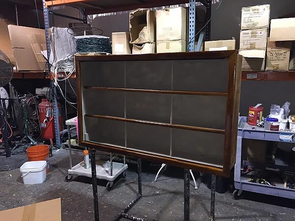 2016 refinshed port book shelf