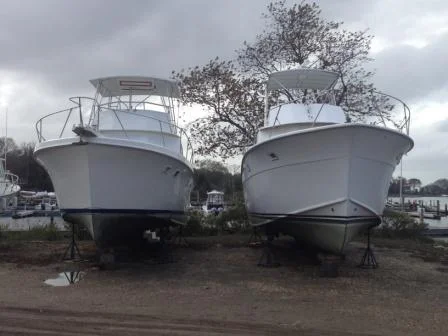 41C-RAKU and 45C Good Bait in Sag Harbor awaiting Sandy