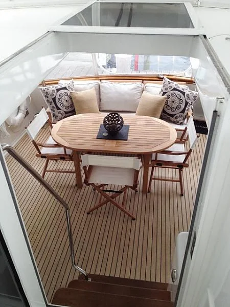 Aft deck from bridge