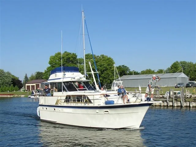 Cheboygan River at Dock
