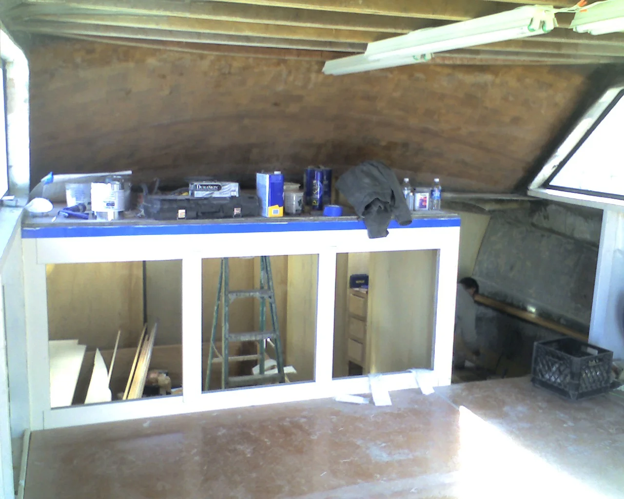 galley with master below