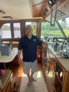My new boat and me