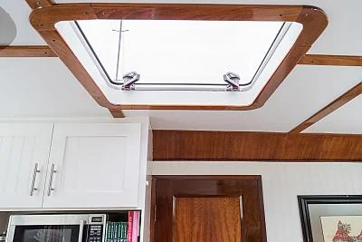 New hatch in galley