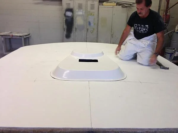 New Slane hard top being fabricated