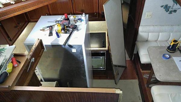 Old Refrigerator coming out