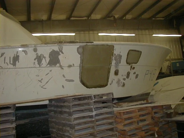 started repairs