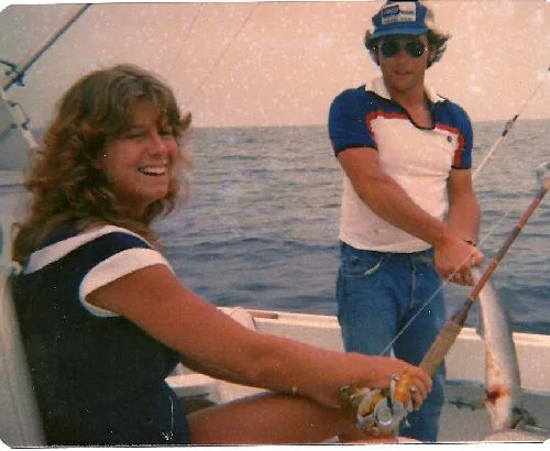 The future bosslady this one passed the seasick test